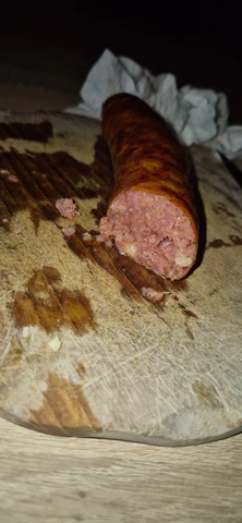 Aufgeschnittene Wurst