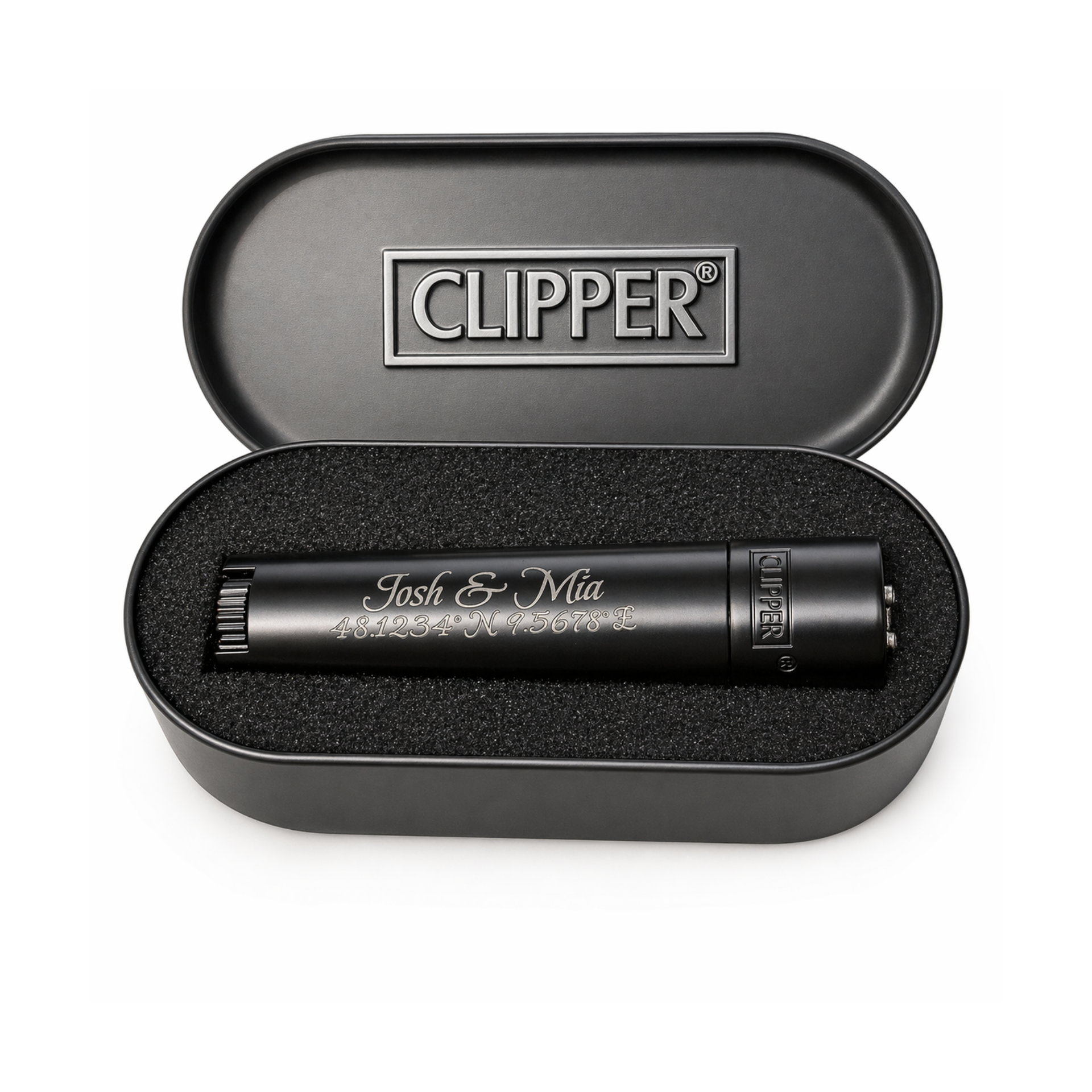 Feuerzeug von Clipper Personalisiertes Feuerzeug