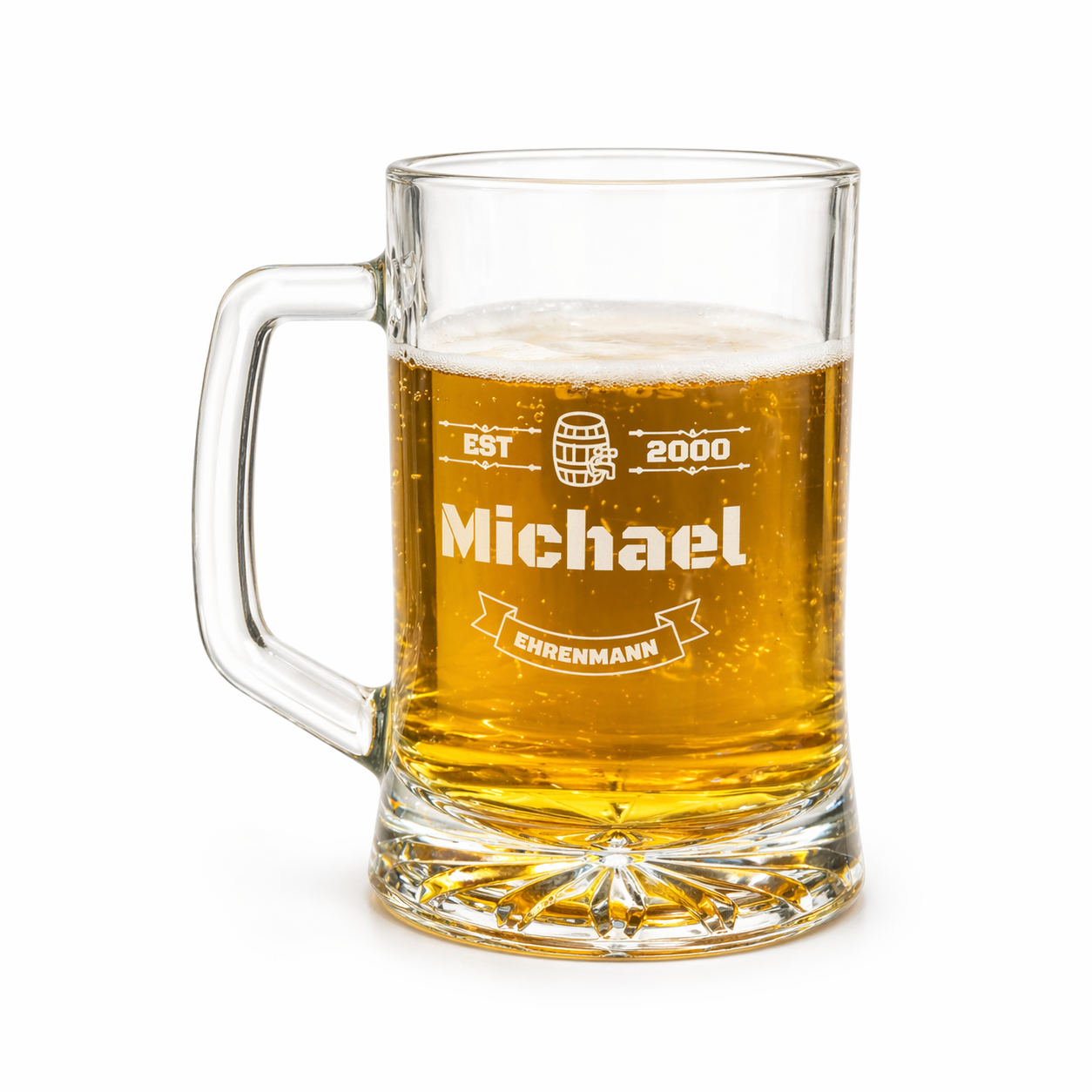 Bierkrug 0,5 L Personalisierter Bierkrug