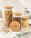 Personalisiertes Vorratsglas